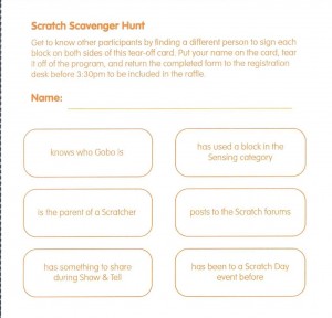 Scratch Scavenger Hunt