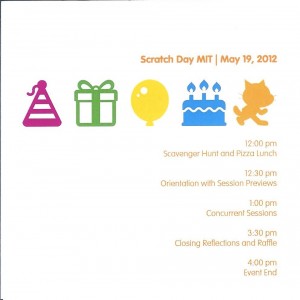 Scratch Day Schedule of Events