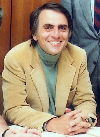 Carl Sagan - source Wikipedia.org