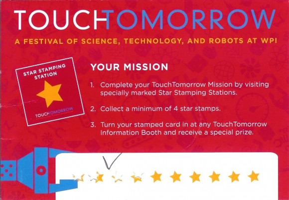 Touch Tomorrow Mission Card
